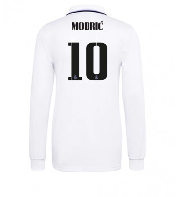 Real Madrid Luka Modric #10 Hjemmedrakt 2022-23 Langermet